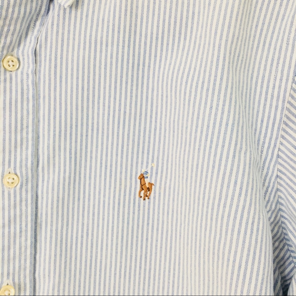 Ralph Lauren Classic Fit Striped Oxford